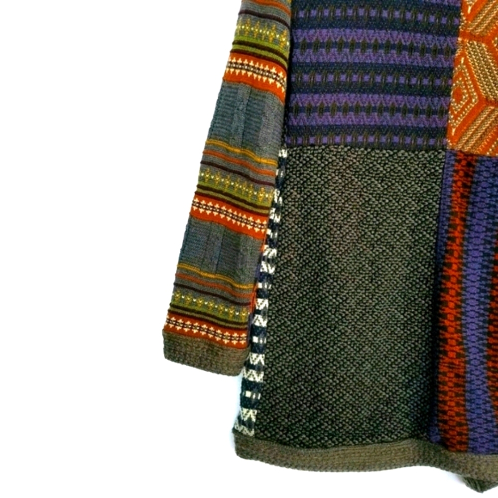 ETRO Designer Patchwork Coat EUC! - Picture 10 of 12